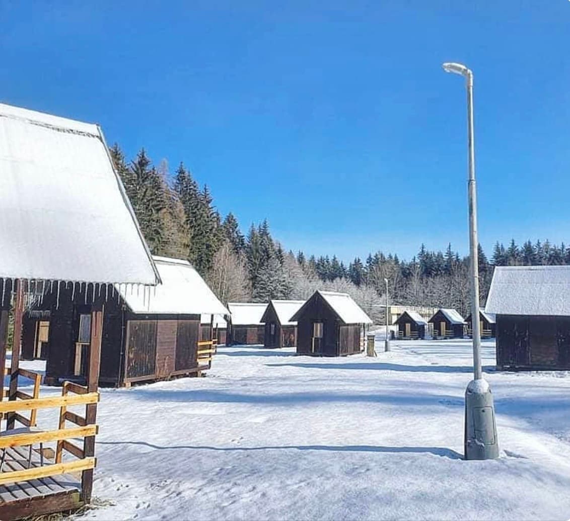 Zima v Hutích